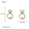 Brincos de Argola de Pérola Lugong 2025 Nova Acessível Luxo Alto Padrão Feminino Design de Nicho Brincos de Diamante Brincos