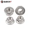 Tuerca de Brida Dentada de Acero Inoxidable 304/316 Din6923 M3M4M5M6M8-M20