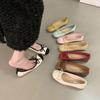 Zapatos Elegantes para Combinar con Vestidos, Zapatos de Boca Baja para Mujer, Nueva Moda 2026, Estilo Francés Absolutamente Impresionante, Suaves Mocasines de Ballet