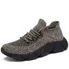 Zapatos Casuales de Nuevo Estilo con Parte Superior Tejida Fly Zapatos Casuales para Hombre para Primavera y Verano Zapatos Lazy Zapatos Deportivos de Suela Gruesa