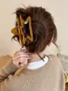 Novo Estilo 2025 Presilha Retro com Laço de Tamanho Médio para Mulheres, Presilha de Tubarão de Alta Qualidade para a Parte de Trás da Cabeça com Pouco Volume de Cabelo, Acessório Popular para Cabelo