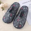 Zapatillas Especiales para Esterilla de Escalada de Verano, Cubrezapatos Transpirables de Tela de Algodón Silenciosos para Cuatro Estaciones, Zapatillas de Tela para Adultos con Punta Reforzada para Interiores