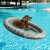 Fabricante Spot Pvc Inflable Mascota Fila Flotante con Cubierta de Tela Cama Flotante Piscina Natación Colchoneta Flotante Mascota Inflable Fila Flotante