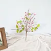Día de San Valentín Love Berry Hoja Verde Ramo de Boda Decoración Transfronterizo Amazon Flores Artificiales