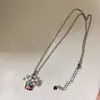 Acessórios de Alto Padrão de Marca Famosa, Coloridos e Artesanais, com Contas Estéreo em Formato de Pipoca com Esmalte Gotejado e Zircônia Incrustada