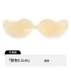 Pastillas para el Pecho de Mango Sólido para Mujeres, Ropa Interior Invisible Ultra Delgada de Verano, Protectores de Pezón de Silicona, Realce, Levantamiento, Sexy, Anticaída, Protectores de Pezón
