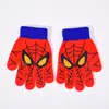 Luvas de Desenho Animado Transfronteiriças com Estampa do Homem-Aranha Luvas Quentes de Inverno para Dedos Luvas de Lã Personalizadas para Crianças