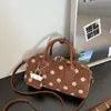 Bolso de Hombro de Lunares Nuevo 2026 para Mujer, Bolso de Mano Simple de Moda Estilo Coreano, Bolso Cruzado, Bolso de Moda de Nicho Tendencia