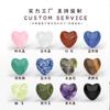 Suministro directo transfronterizo de adornos artesanales de cristal rosa jade natural con selección de múltiples materiales, fabricante en stock al por mayor