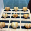 Carbón a la Parrilla de Marfil Natural Cabeza de Bob Esponja Corazón de Conejo Salchicha de Pan Pastel de Luna Joyería de Moda Accesorios