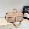 Bolsa de Viagem Curta com Separação Úmido/Seco Grande Capacidade Unissex Casual para Fitness Multiuso Bolsa para Hospital de Grávida Mala de Viagem
