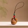 Gallina Dorada Sándalo Verde Gallo del Zodiaco Llavero de Coche Colgante para Hombres y Mujeres Colgante Creativo para Llaves Colgante para Cadena de Teléfono Móvil