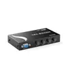 Conmutador VGA Maituo Cuatro en Uno HD 4 en 1 Salida Distribuidor de Conmutador de Computadora MT-15-4CH
