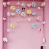 Cortina de Puerta de Nube Adorno Colgante Lindo Adorno Colgante de Nube Blanca Infantil Decoración de Habitación Cortina Colgante Decoración Creativa Dormitorio Puerta de Habitación Otro
