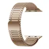 Adequado para Pulseira de Relógio Magnética de Aço Inoxidável Metálico para Apple Watch Applewatch11 Ultra2 Pulseira de Relógio Tipo Corrente Integrada