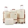 Mala de Viagem Personalizada Nova Amazon Grande Capacidade Moda Roda Universal Cadeado Alfandegário Bagagem Conjunto de Cinco Peças