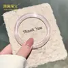 Ojo de Gato Rosa Hielo Rosa Claro Pulsera Versátil Sensación Natural Fresca Pulsera de Hada Hielo Transparente Blanco Ojo de Gato de Hielo Alto