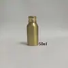 Garrafa de Alumínio com Tampa de Rosca de Metal Essencial de Café Óleo Essencial Hidrolato Frasco de Loção Frasco de Alumínio Selado Protetor de Luz Pote Pequeno de Alumínio Vazio