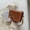 Bolso de Cadena Nicho Bolso Cuadrado Pequeño Portátil Bolso Bandolera de Un Hombro Bolso Pequeño Moderno que Combina con Todo Bolso de Axila de Gama Alta para Mujer
