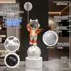 Lámpara de proyección de estrellas astronauta sala de estar adornos grandes de piso mueble de TV sofá decoraciones de inauguración de casa