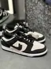 Putian Puro Original Dunk Low Puro Original Blanco y Negro Panda Hombres y Mujeres Pareja Zapatillas Casuales de Caña Baja Zapatillas para Correr