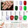 6 Colores 12 Colores Color Caramelo Ecológico Esmalte de Uñas Infantil Traje Desmontable Sin Horno Secado Rápido Sin Sabor Esmalte de Uñas con Lentejuelas Gel