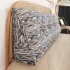 Cabecero de cama de pana, cojín triangular, almohada de cama, respaldo grande, protección de cintura, cojín de tatami para la espalda, bolsa suave, extraíble y lavable.