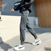 Calça Esportiva Feminina Primavera e Outono 2025 Novo Estilo Solta Forrada com Fleece Espessada Calça de Moletom Joggers Inverno Lã de Cordeiro Roupa Exterior Calças de Algodão