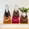 Bolso de Mano Estilo Coreano Estampado de Leopardo Gamuza Bolso de Mujer Más Vendido Nuevo Casual Estilo Perezoso Moda Viaje Bolso de Hombro Único Venta al por Mayor