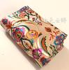 Tela Cheongsam de Seda Bordada Embalaje Tela Brocada Anillo Flor Seda Boda Bordado Tela