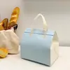 Bolsas aisladas desechables de papel de aluminio y tela no tejida para productos horneados y postres, engrosadas para empaque para llevar, con opciones de impresión comercial para logotipos