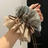 Novedoso Scrunchie Floral 2026 con Acabado de Lujo, Goma Elástica de Satén para Recoger el Cabello, Accesorio para el Cabello Moderno y Elegante
