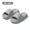 Pantuflas de Verano para Mujer Que No Huelen a Pies, Adecuadas para Uso en Casa, Baño, Antideslizantes, Exteriores, Playa, Pantuflas de Alto Rebote para Hombre