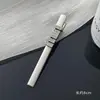Pinza para el Cabello con Letra de Pedrería Plateada para Mujer, Pinza para Flequillo Lateral, Pinza de Pato Y2K Dulce y Fresca, Accesorio para el Cabello de Alta Gama