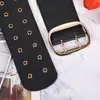 Cinturón Ancho de Cintura para Mujer Transfronterizo, Moda Retro Elástico Decorativo para Abrigo