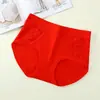 Ropa interior de mujer algodón cintura transpirable talla grande chica rellenita cómoda vientre cadera shorts triangulares cabeza outlet de fábrica