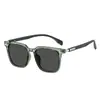 Gafas de Sol Cuadradas Estilo Urbano para Hombre, Hip-Hop Modernas Polarizadas Protección Solar, Protección UV, Marco Grande de Alta Definición, Modernas y Versátiles