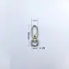 Venda Direta do Fabricante: Chaveiro de Liga Galvanizada, Gancho de Boneca, Fivela de Cinta Versátil, Fivela de Engate Rápido, Peças de Acessórios DIY