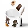 Pegatina de Amazon Transfronteriza al por mayor Pegatina de sellado para mascotas Perro Animal Pegatina adhesiva redonda Etiqueta decorativa para embalaje