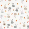 Capa para bolsa de roupas de algodão estampado, malha de algodão classe A para bebês, 300 peças, estampado, dupla face