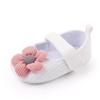 Primavera e Outono Flor Sapatos de Bebê Princesa Sapatos de Bebê Sapatos de Bebê de Sola Macia Sapatos de Bebê de Lã 2332 Total