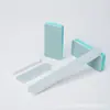 Manutenção de Joias de Ouro e Prata Placa de Polimento Verde e Branco Limpeza e Remoção de Arranhões Mini Bastão de Polimento de Prata Tira de Polimento Curta para Manicure e Brincadeira