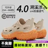 Zapatos perforados antideslizantes para hombre, ropa de verano para exteriores, nuevo estilo 2026, sandalias transpirables antiolor para cruzar arroyos, deportes, conducción, para hombre