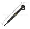 Toldo fijo plástico 11 pulgadas 28cm campamento Europeo y Americano Comercio Exterior playa PP tienda de campaña para exteriores clavo de suelo 16 pulgadas 42cm