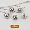 Botones de Hongo Semicirculares de Plástico para Trajes, Abrigos, Camisas, Accesorios de Vestimenta, Botones Cosidos a Mano, Botones de Hongo de Pie Alto al por Mayor