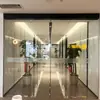 Porta Automática com Sensor para Escritório, Porta de Vidro Deslizante, Shopping Center, Edifício Comercial, Laboratório, Silenciosa, Fábrica de Comércio Exterior Jiangzhehu