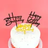 Toppers de Cumpleaños Acrílicos, Estilo de Letra Clásico, Letras de Feliz Cumpleaños Escritas a Mano, Decoraciones para Pasteles, Paquete de 10