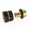 Processamento e personalização de conector de mangueira de metal de jardim 3/4 pistola de água para lavagem de carros conector de tubo de água de jardim exclusivo da Amazon