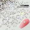 Pedras Strass para Unhas K9 Strass Imitação Corte Transparente com Fundo Plano Strass Marquise Baguete Coração Gota de Lágrima Strass Irregulares com Fundo Plano Acessórios para Nail Art