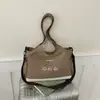 Bolsa de Ombro Única de Gatinho Estudante Estilo Coreano Nicho para Ir ao Trabalho Escola Bolsa Transversal Bolsa Tote de Grande Capacidade para Deslocamento